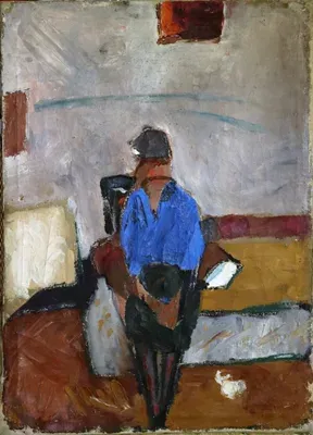 Кочегар (Фигура в голубом)