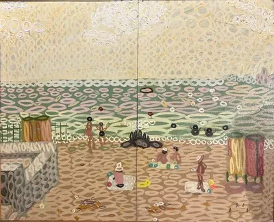 Купальщики. Пляж