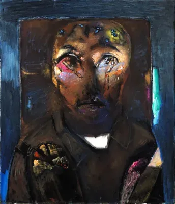 Картина Александра Семенова «Мартинизм», холст, масло, 90×80 см, 1970е