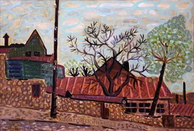 Пейзаж Грузинская улочка